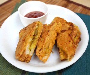 Bread Pakora Recipe